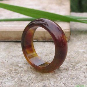 Brown Jade Ring